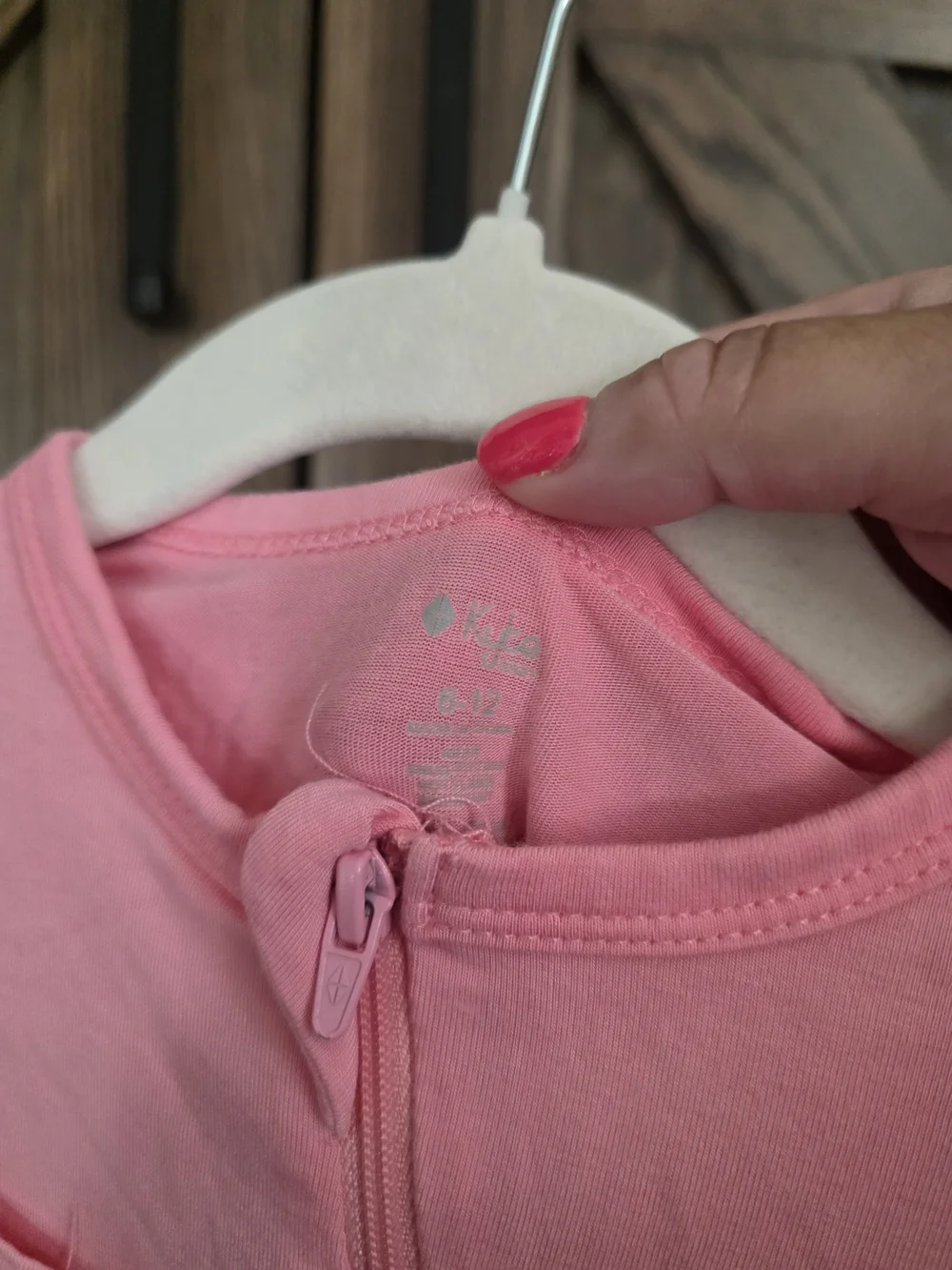 Kyte Shortie Pink Sleeveless Zip Romper